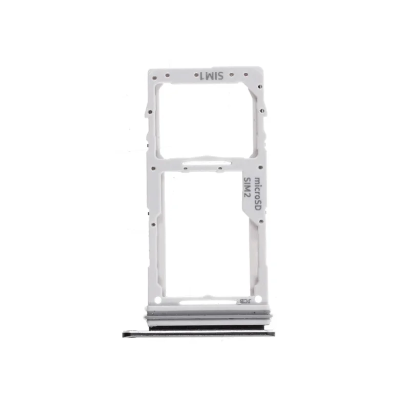 OEM SIM Card Tray + Micro SD Card Tray Holder Repair Part for Samsung Galaxy S10 Lite 4G G770 - Black