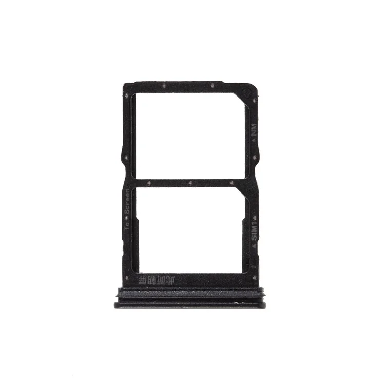 OEM SIM Card Tray Holder Replacement Part for Huawei P40 lite 5G / nova 7 SE - Black