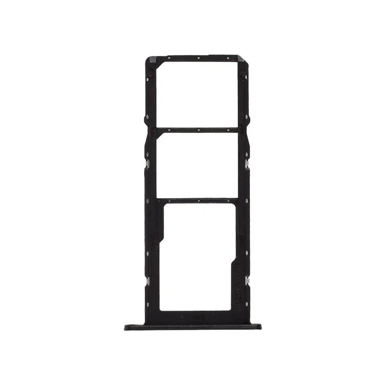 Per Huawei P smart 2021 / Honor 10X Lite OEM Dual SIM Card + TF Card Tray Holder Replacement (senza logo) - Nero