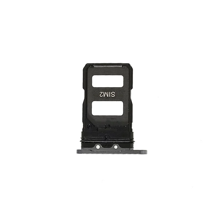OEM Dual SIM-Kartenfach-Halterung als Ersatzteil für Xiaomi Mi 11 (M2011K2C/M2011K2G) - Schwarz