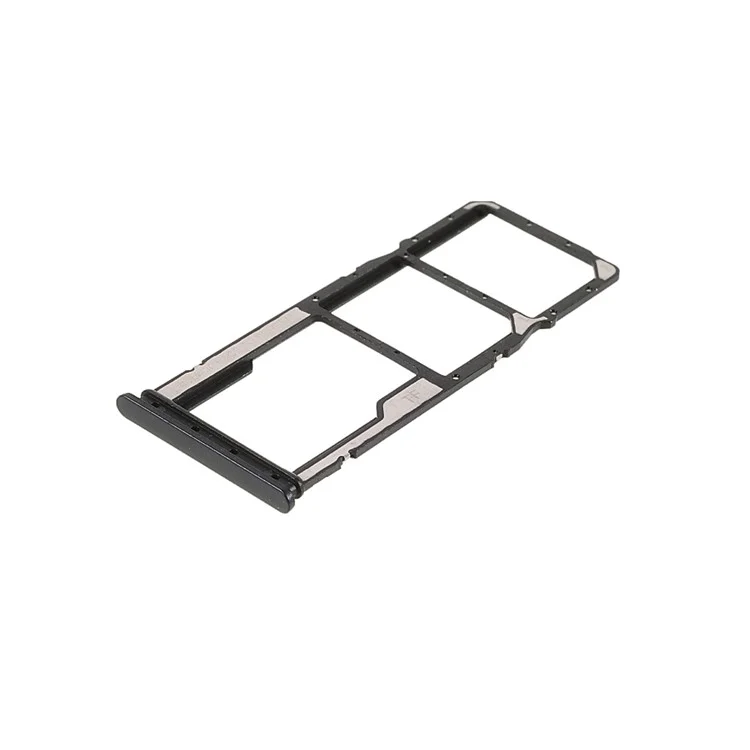Pour Xiaomi Redmi 9C M2006C3MG, M2006C3MT OEM Dual SIM Card + TF Card Tray Holder Replacement (sans logo) - Noir
