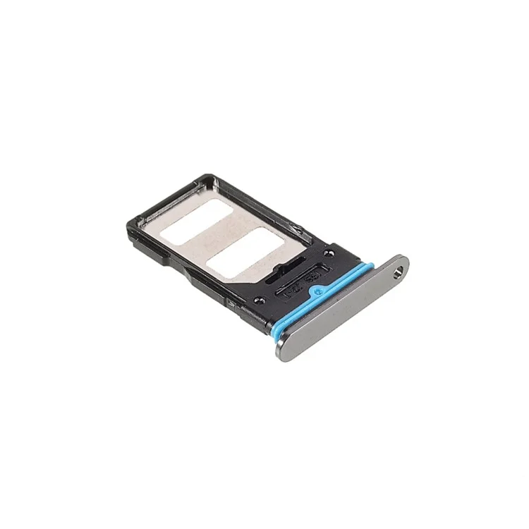 OEM Dual-SIM-Kartenfach-Halterung zum Austausch für Xiaomi Mi 10T Pro 5G (M2007J3SG/M2007J3SP/M2007J3SI/M2007J17C) - Silber