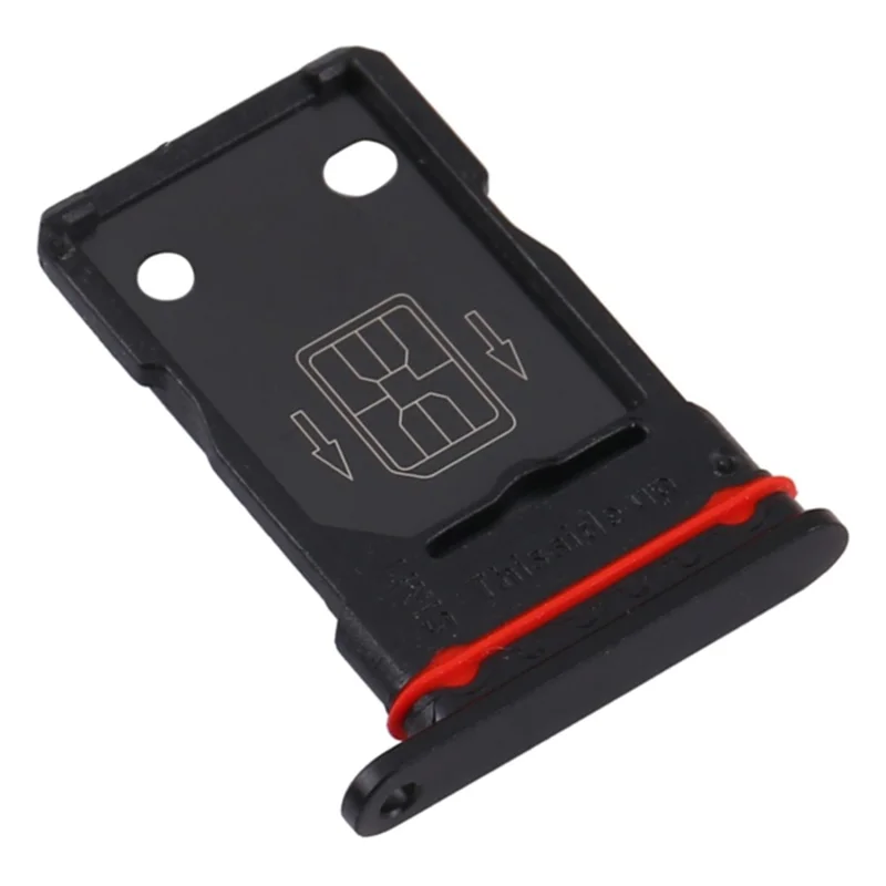 For OnePlus 9 Pro 5G 5G OEM SIM Card Tray Holder Replacement Part (without Logo) - Black