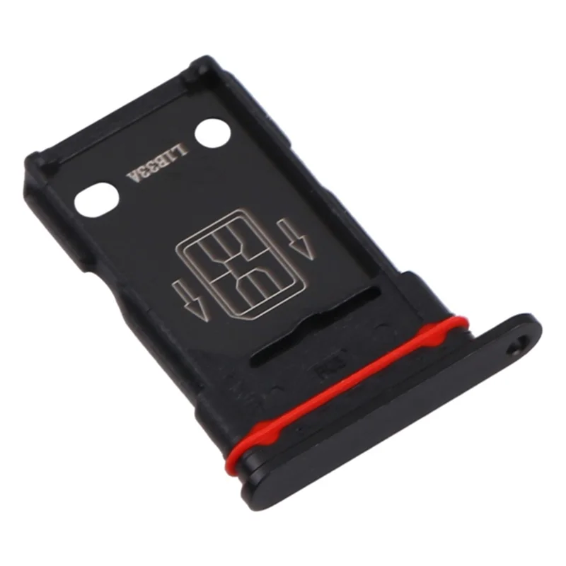 For OnePlus 9 Pro 5G 5G OEM SIM Card Tray Holder Replacement Part (without Logo) - Black