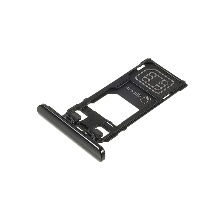 OEM SIM + TF Carte Tray Holder Remplacement Pour Sony Xperia 5 - le Noir