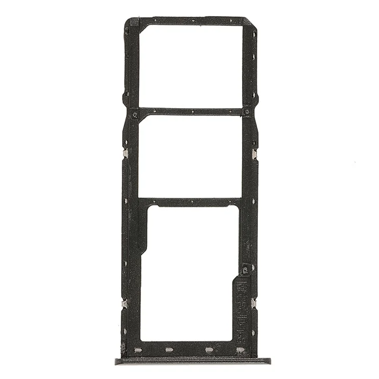 OEM Dual SIM + TF Kartenfachhalter Ersatz (ohne Logo) für Nokia 5.3 TA-1234/TA-1223/TA-1227/TA-1229 - Schwarz