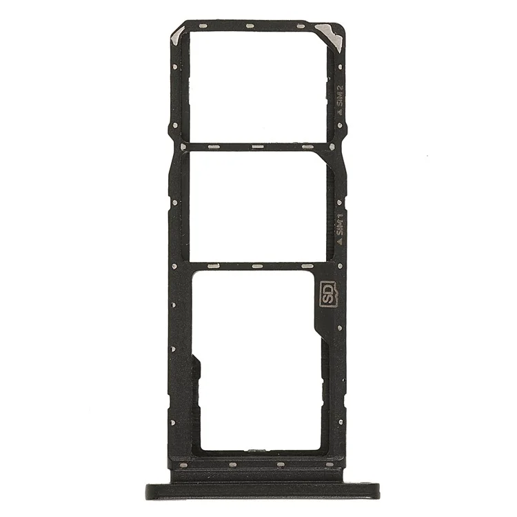 OEM Dual SIM + TF Card Tray Holder Replacement (without Logo) for Nokia 7.2/6.2 - Black