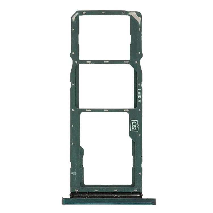 OEM Dual SIM + TF Card Tray Holder Replacement (without Logo) for Nokia 7.2/6.2 - Green