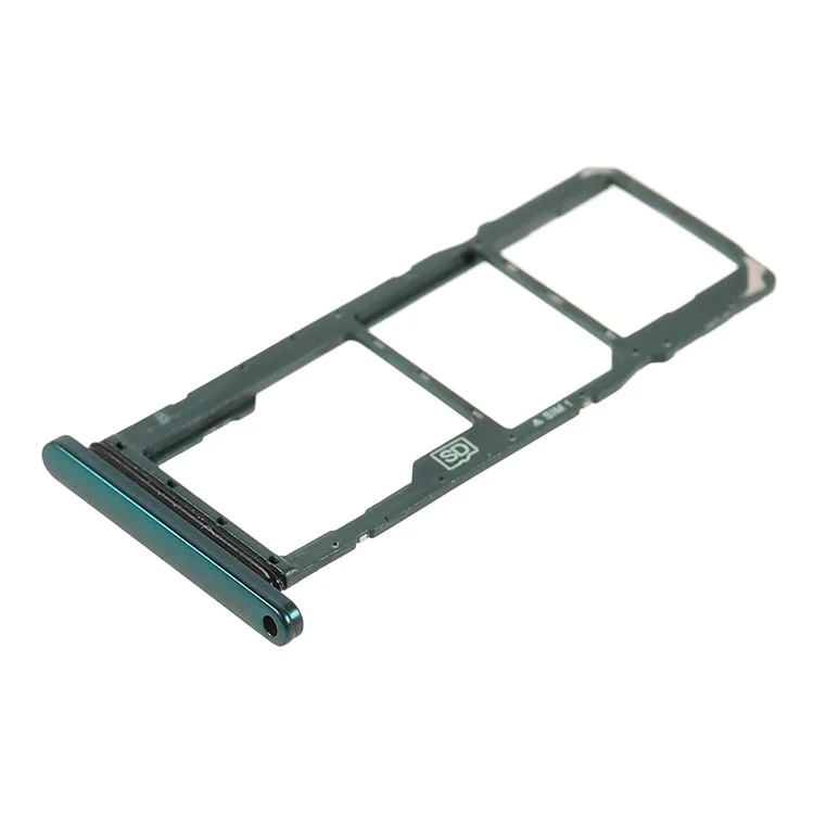 OEM Dual SIM + TF Card Tray Holder Replacement (without Logo) for Nokia 7.2/6.2 - Green