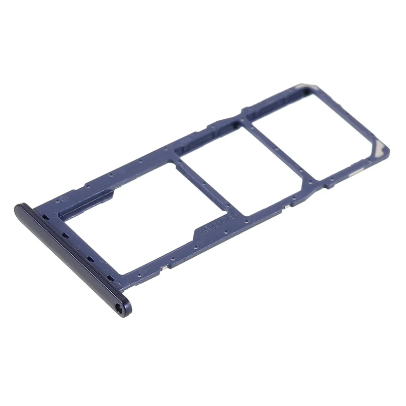 OEM Dual SIM + TF Card Tray Holder Replacement (without Logo) for Samsung Galaxy A03s (164.2mm) - Blue