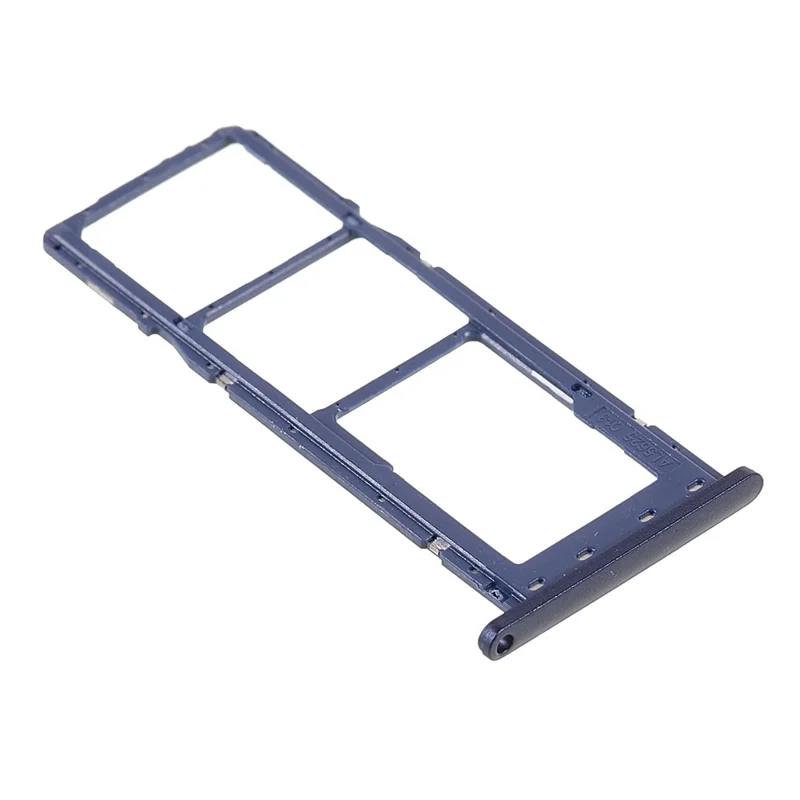 OEM Dual SIM + TF Card Tray Holder Replacement (without Logo) for Samsung Galaxy A03s (164.2mm) - Blue