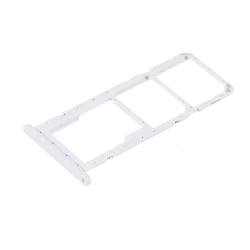 OEM Dual SIM + TF Card Tray Holder Replacement (without Logo) for Samsung Galaxy A03s (164.2mm) - White
