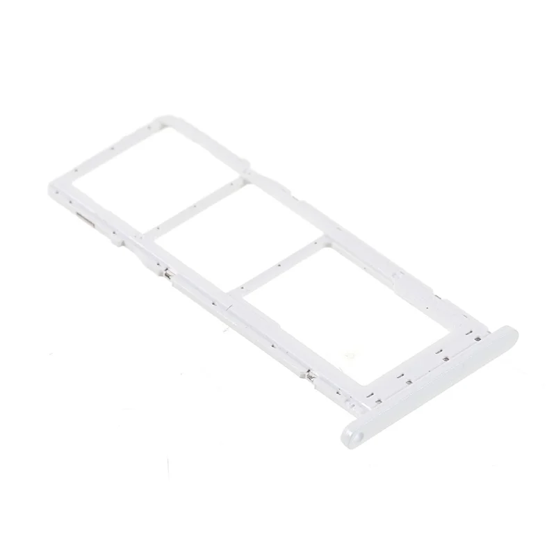 OEM Dual SIM + TF Card Tray Holder Replacement (without Logo) for Samsung Galaxy A03s (164.2mm) - White