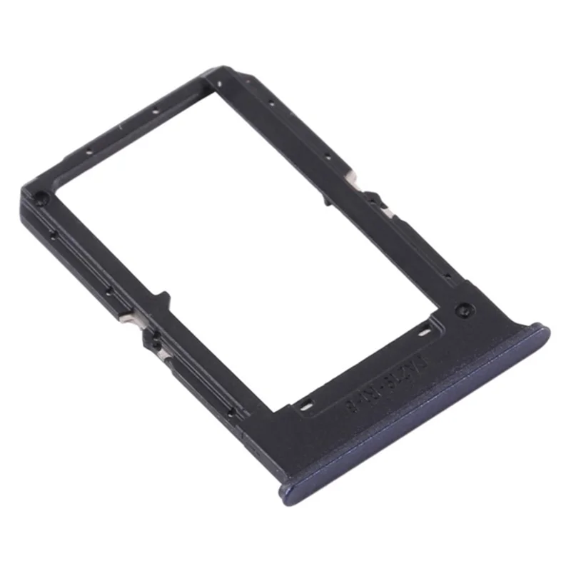 For Oppo A72 CPH2067 Dual SIM Card Tray Holder Replacement (without Logo) - Black