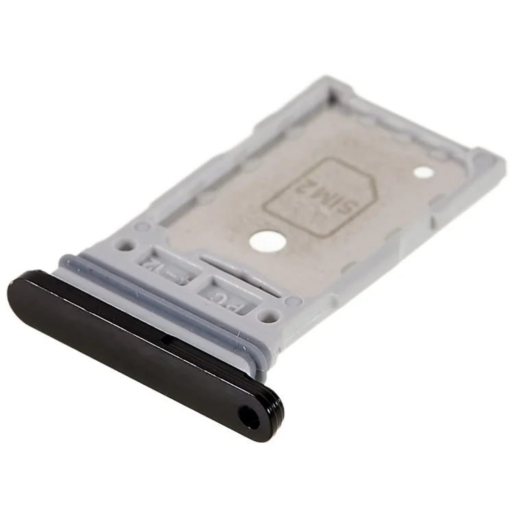 Per Samsung Galaxy S22 5G S901/S22+ 5G S906 OEM Dual SIM Card Tray Holder Replacement (senza logo) - Nero