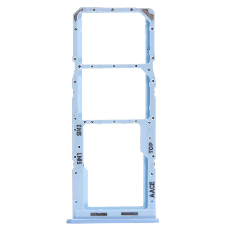 For Samsung Galaxy A13 4G A135 OEM Dual SIM Card + SD Card Tray Holder Replacement (without Logo) - Blue