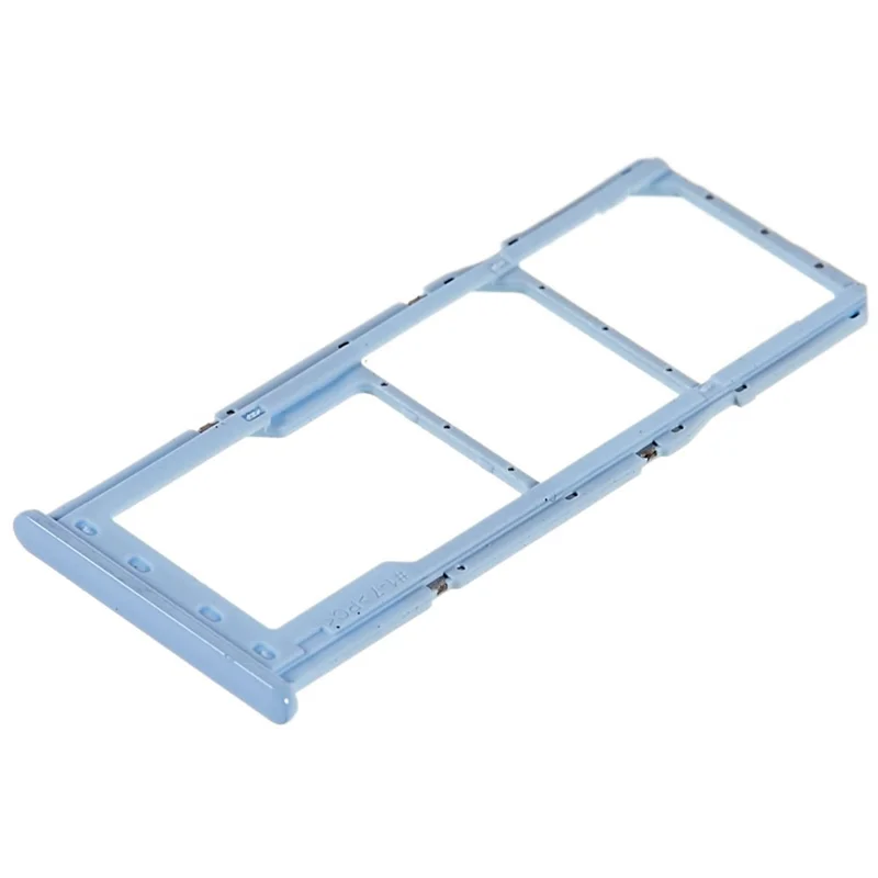 For Samsung Galaxy A13 4G A135 OEM Dual SIM Card + SD Card Tray Holder Replacement (without Logo) - Blue