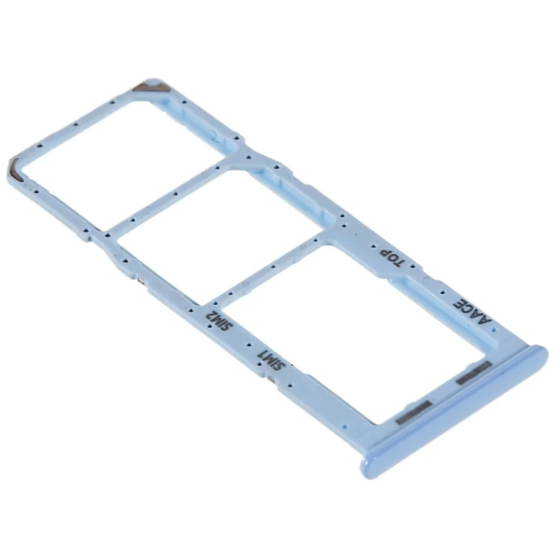 For Samsung Galaxy A13 4G A135 OEM Dual SIM Card + SD Card Tray Holder Replacement (without Logo) - Blue