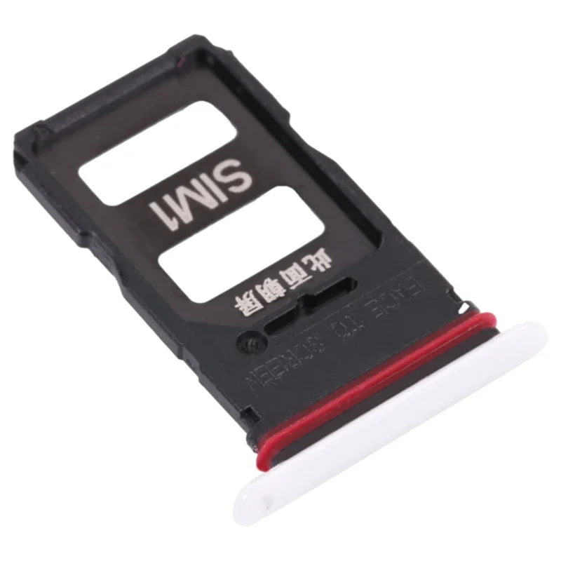 For Xiaomi Mix 4 Dual SIM Card Tray Holder Replacement (without Logo) - White