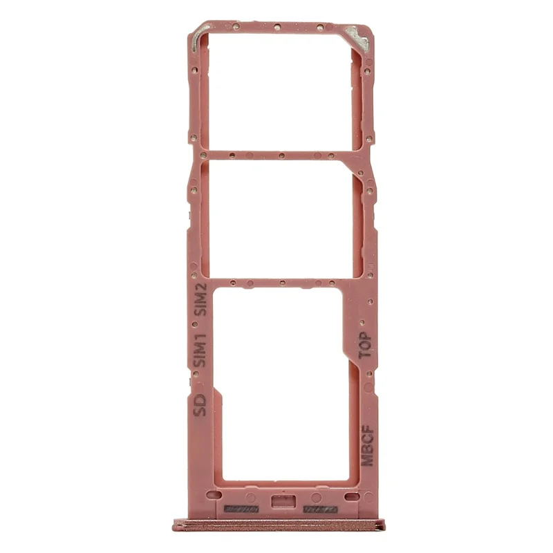 Para o Samsung Galaxy M23 5G SM-M236B OEM Dual SIM Card + SD Card Bandeja Substituição (sem Logotipo) - Cobre Laranja