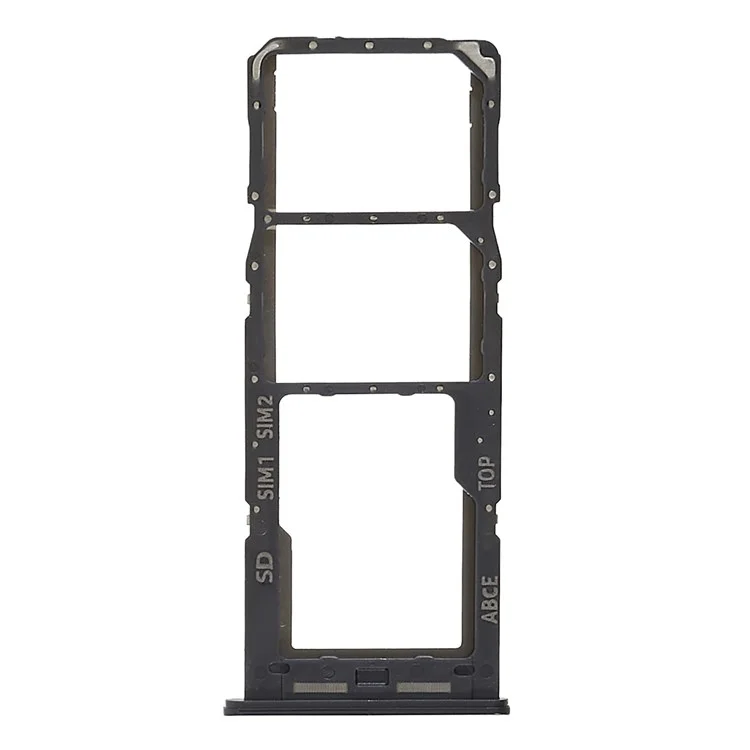 Pour Samsung Galaxy A23 4G A235 OEM Dual SIM Card + SD Card Tray Holder Replacement (sans logo) - Noir