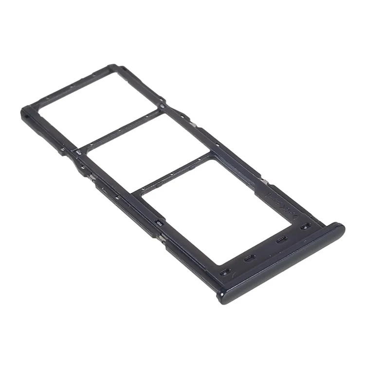 Pour Samsung Galaxy A23 4G A235 OEM Dual SIM Card + SD Card Tray Holder Replacement (sans logo) - Noir