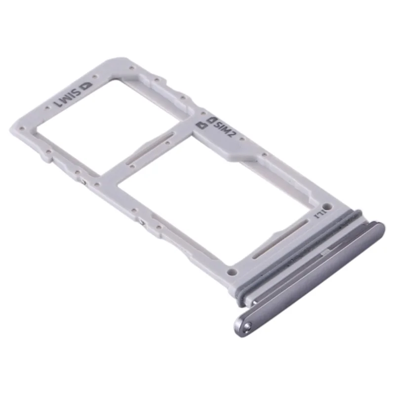 Per Samsung Galaxy S20 Plus 4G / 5G / S20 Ultra 4G / 5G OEM Dual SIM Card + SD Card Tray Holder Replacement Part (without Logo) - Grey
