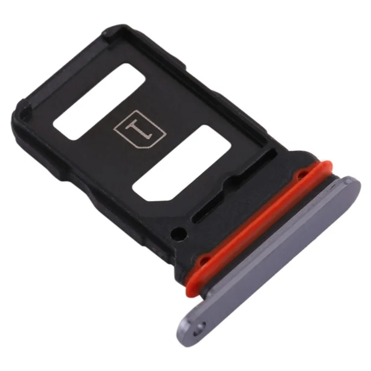 Para vivo X30 Dual SIM Card Tray Holder Replacement (sin logotipo) - Negro