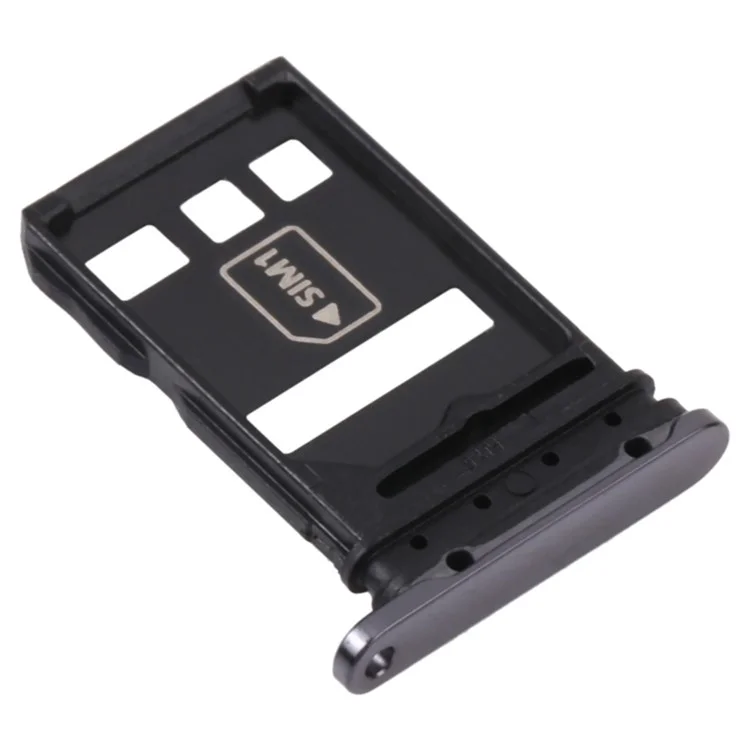 Для Huawei P40 Pro 5G Dual SIM Card Tray Holder Replacement (без логотипа) - Черный