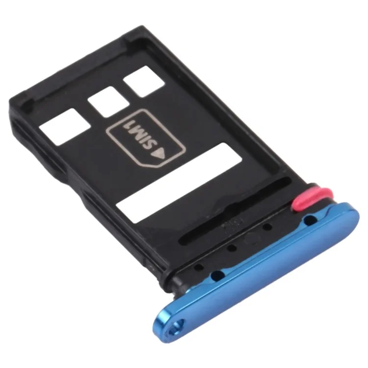 For Huawei P40 Pro 5G Dual SIM Card Tray Holder Replacement (without Logo) - Blue