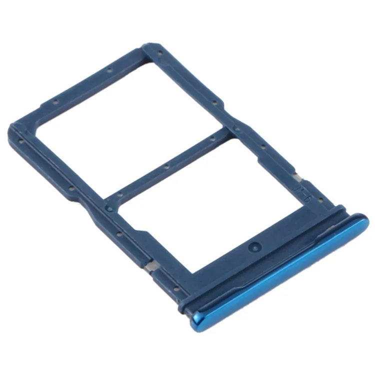 Pour Huawei P Smart 2020 Double SIM Card Carte Tray Holder Remplacement (sans Logo) - Bleu