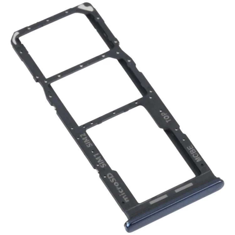 For Samsung Galaxy M32 (Global Version) 4G M325 OEM Dual SIM Card + TF Card Tray Holder Replacement (without Logo) - Black