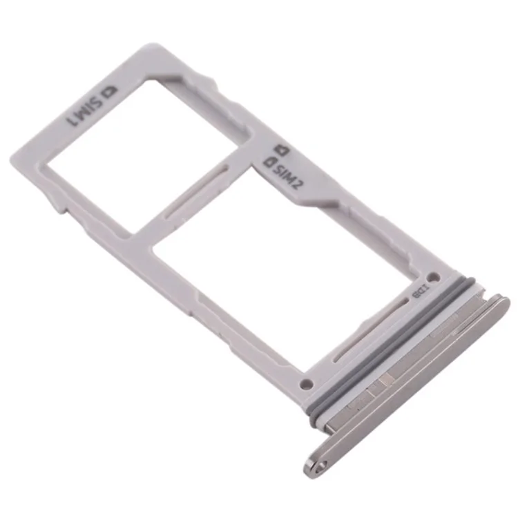 For Samsung Galaxy S10e G970 OEM Dual SIM Card + SD Card Tray Holder Replacement Part (without Logo) - White
