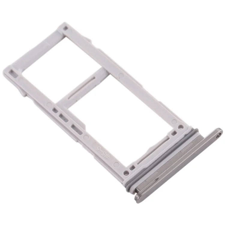 For Samsung Galaxy S10e G970 OEM Dual SIM Card + SD Card Tray Holder Replacement Part (without Logo) - White