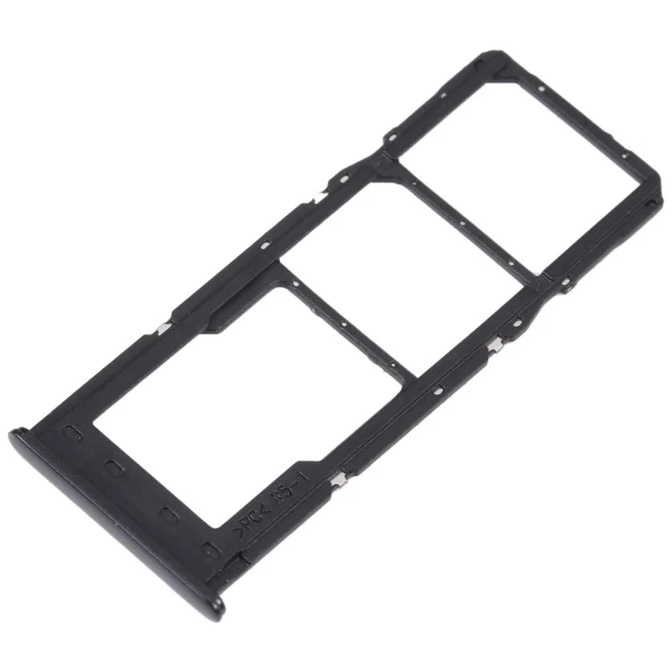 Para Samsung Galaxy A23 5G (Versão Global) A236B OEM Dual SIM Card + SD Card Tray Holder Peça de Reposição (sem logotipo) - Preto