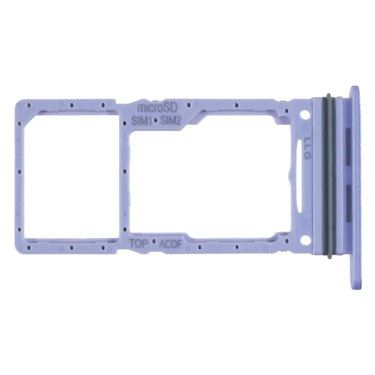 For Samsung Galaxy A34 5G A346 OEM Dual SIM Card + SD Card Tray Holder Replacement Part (without Logo) - Purple