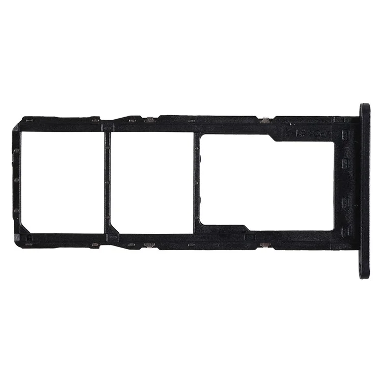 For Samsung Galaxy A24 4G (162.1 X 77.6 X 8.3mm) A245 OEM SIM+SD Card Tray Holder Replacement Part (Without Logo) - Black