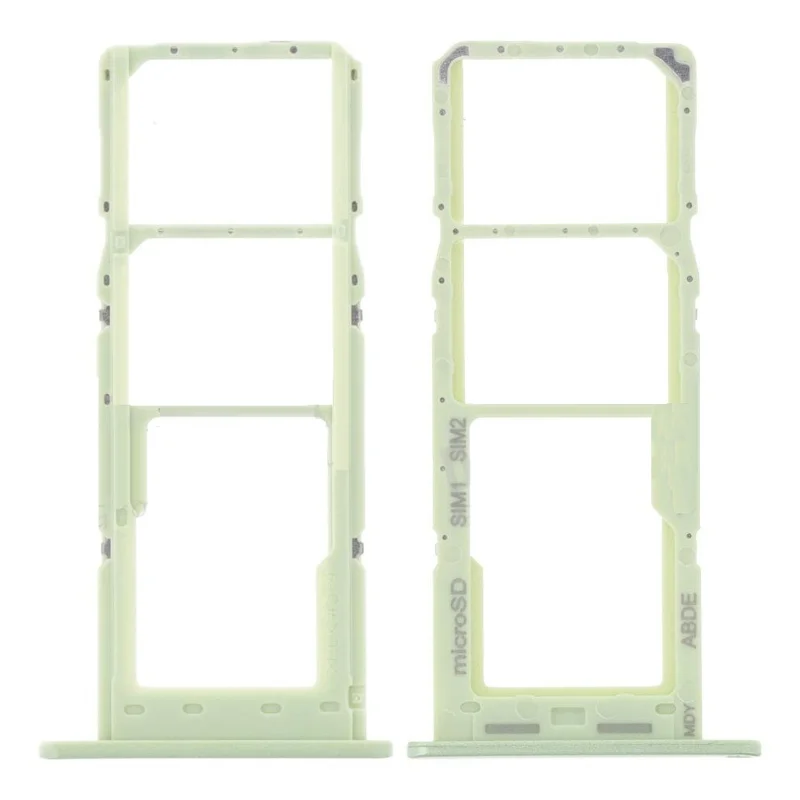 Per Samsung Galaxy A24 4G (162,1 x 77,6 x 8,3 mm) A245 OEM SIM+SD Card Tray Holder Parte di ricambio (senza logo) - Verde