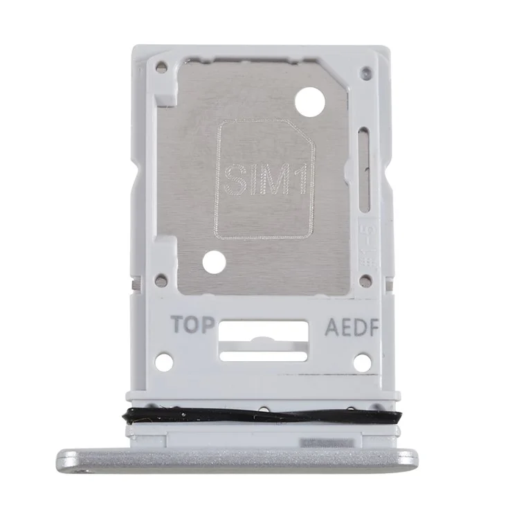 Para Samsung Galaxy A54 5G A546 OEM SIM Card + SD Card Tray Holder Peça de Reposição (sem logotipo) - Prata
