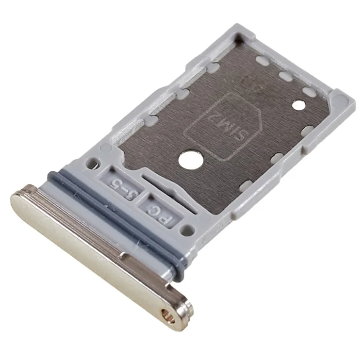 For Samsung Galaxy S23 S911 / S23+ S916 OEM Dual SIM Card Tray Holder Replacement Part (without Logo) - Gold
