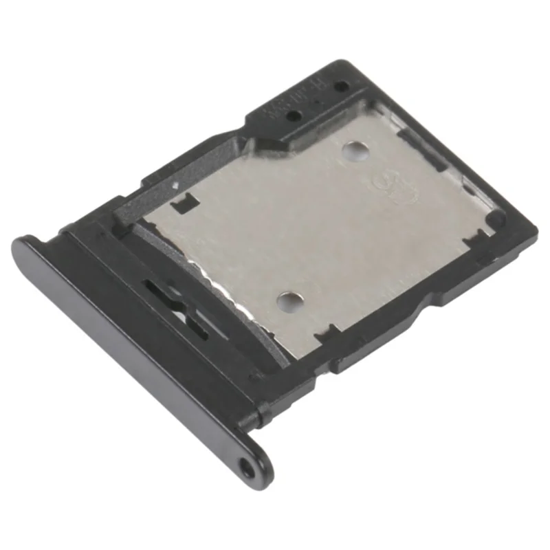 For Xiaomi Redmi Note 11 Pro 4G (MediaTek) / Note 11 Pro 5G (Qualcomm) / Note 11E Pro 5G / Note 11 Pro+ 5G / Poco X4 Pro 5G SIM Card + SD Card Tray Holder (without Logo) - Black