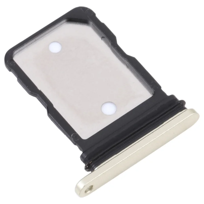 حامل درج بطاقة SIM أصلي لجوجل بيكسل 7 5G، قابل للاستبدال (بدون شعار) - ذهبي