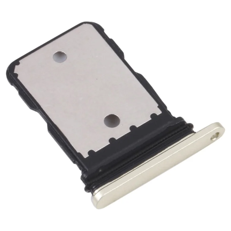 حامل درج بطاقة SIM أصلي لجوجل بيكسل 7 5G، قابل للاستبدال (بدون شعار) - ذهبي