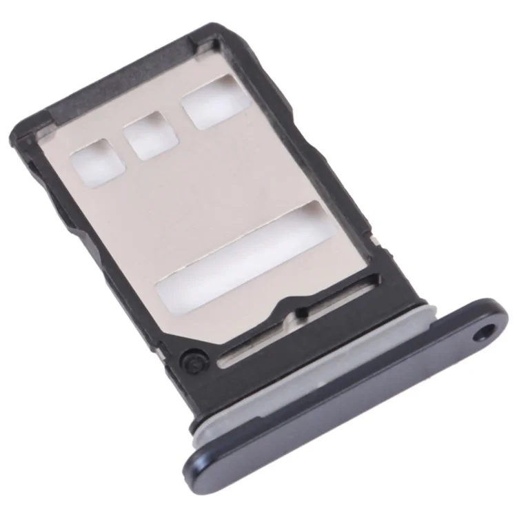 For Honor 70 5G Dual SIM Card Tray Holder Replacement (without Logo) - Black