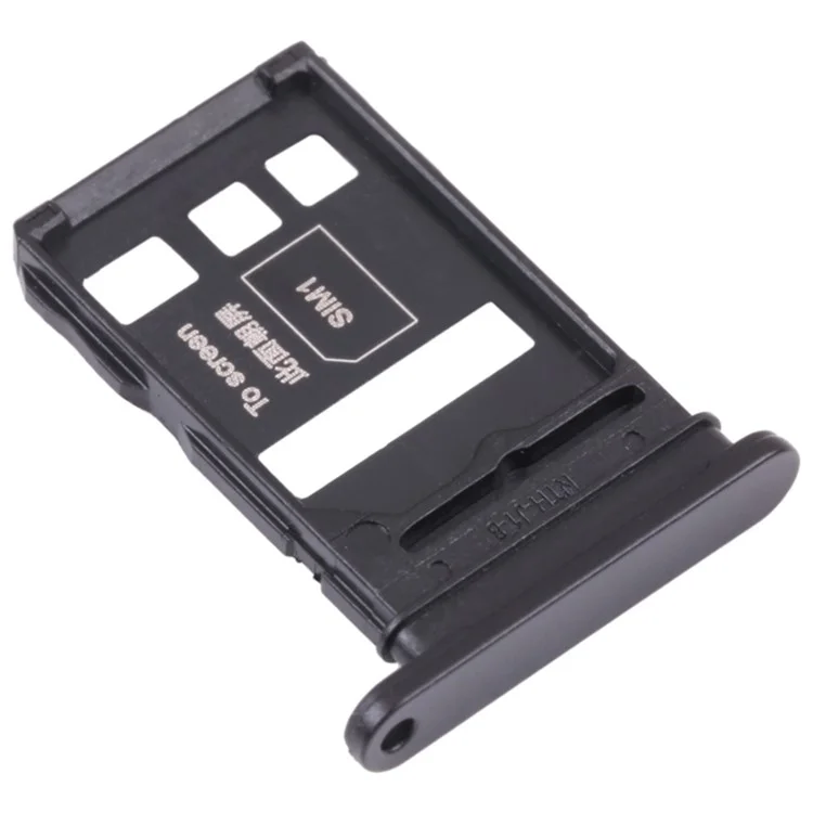 For Honor 50 Pro Dual SIM Card Tray Holder Phone Replacement Part (sem logotipo) - Preto