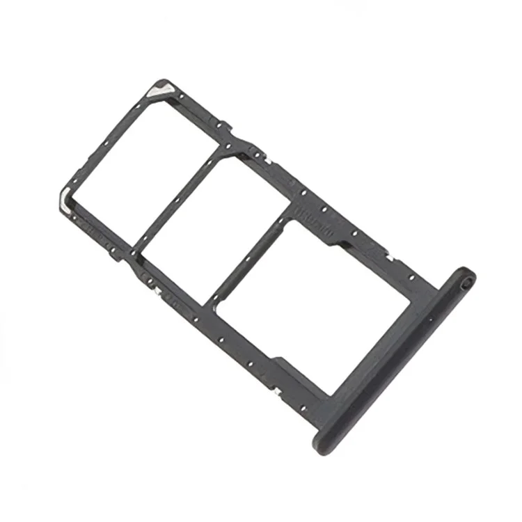 Para Samsung Galaxy A03 (164,2 x 75,9 x 9,1 mm) A035 OEM SIM + Soporte de tarjeta SD Pieza de repuesto (sin logotipo) - Negro
