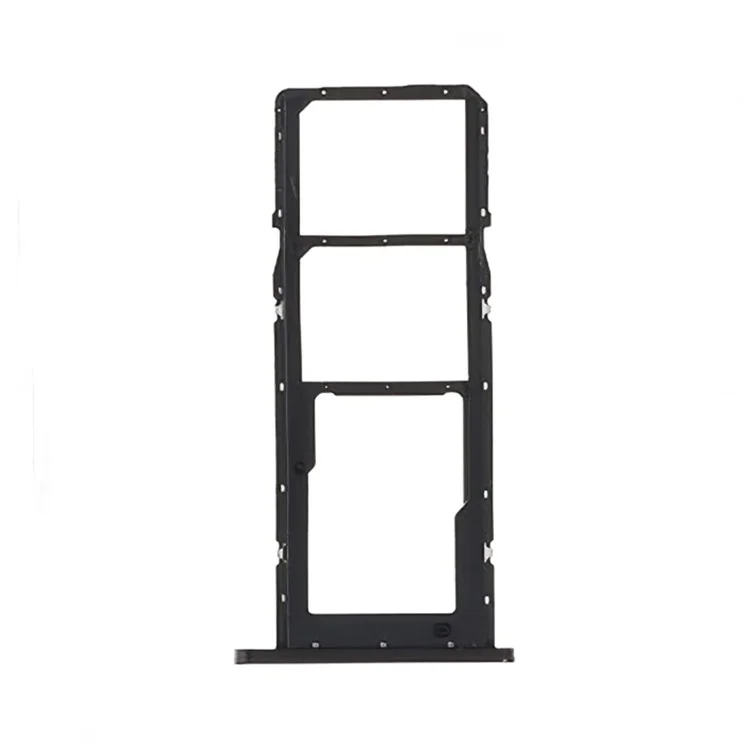 Para Samsung Galaxy A03 (164,2 x 75,9 x 9,1 mm) A035 OEM SIM + Soporte de tarjeta SD Pieza de repuesto (sin logotipo) - Negro