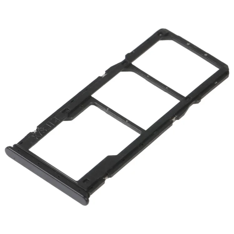 For Xiaomi Redmi Note 11S 5G Dual SIM Card + TF Card Tray Holder Replacement Part (without Logo) - Black