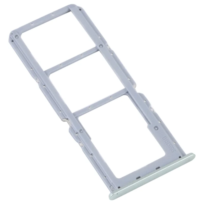 For Realme C30 4G Dual SIM Card + TF Card Tray Holder Replacement Part (without Logo) - Green