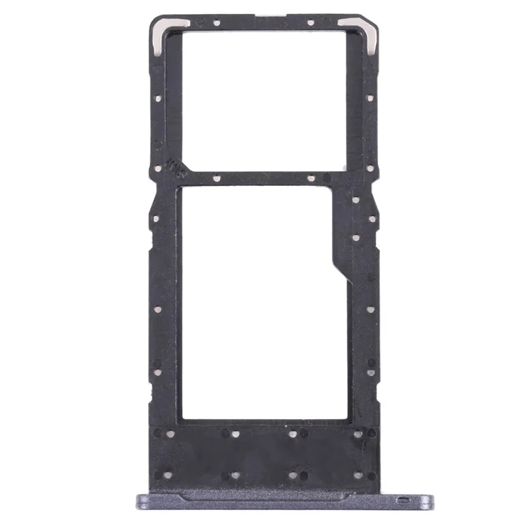 For Samsung Galaxy Tab A7 Lite 8.7-inch T225 (LTE) OEM SIM Card + SD Card Tray Holder Replacement (Without Logo) - Black